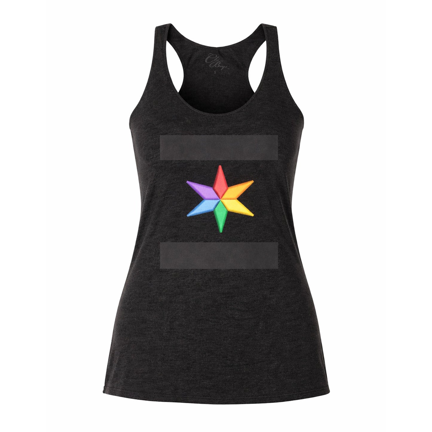 We Are One Star Tank Top Women's Cut (ROYGBIV)