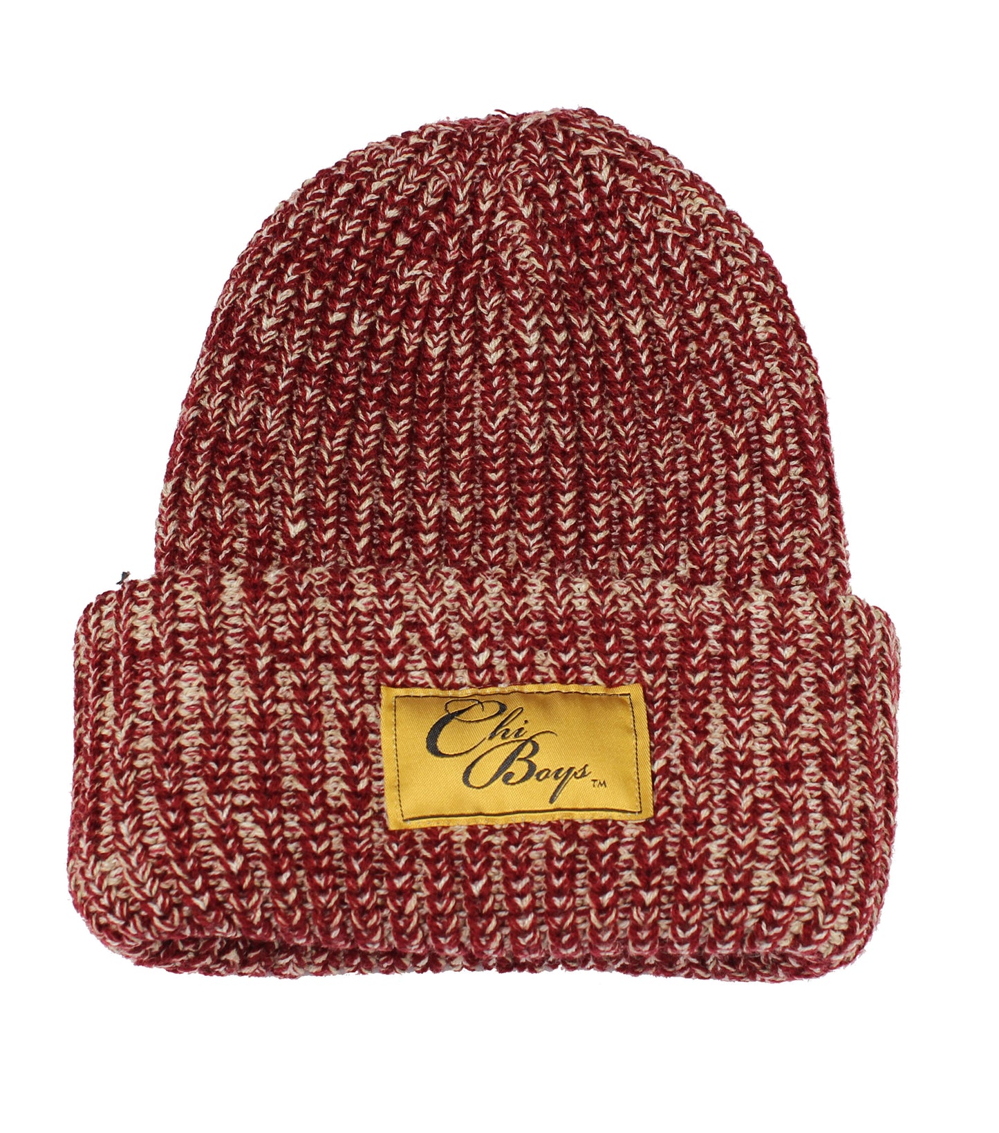 We Are One Star Chunky Beanie (Maroon 5)