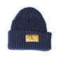 We Are One Star Chunky Beanie (Navy Knit)