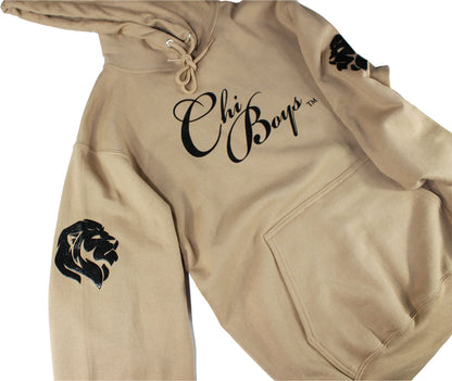 ChiBoys Logo Hoodie (Tan)