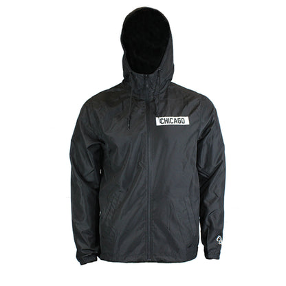 Water Resistant Windbreaker (Black)