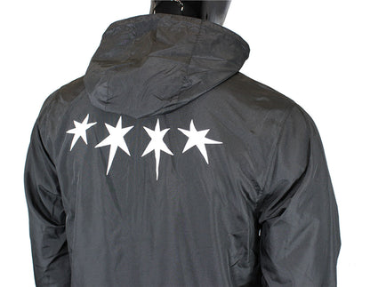 Water Resistant Windbreaker (Black)