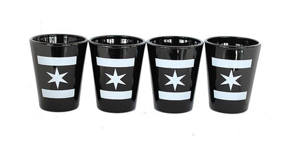 Chicago Shot Glasses The Complete Set (Includes all 4)