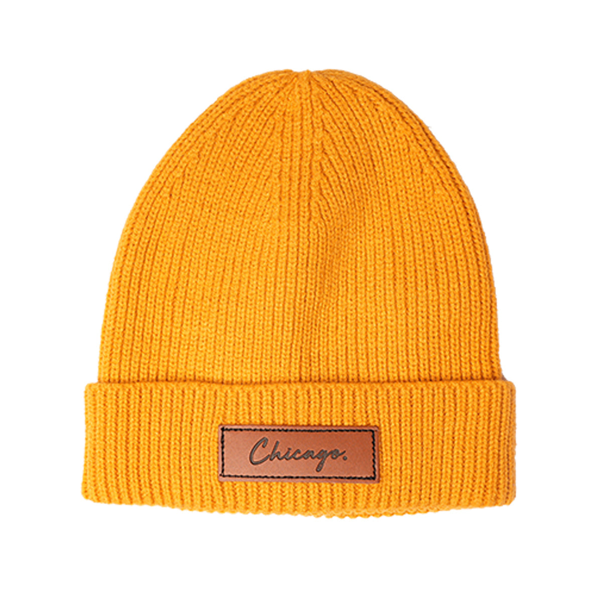 Chicago Period Beanie (Mustard)