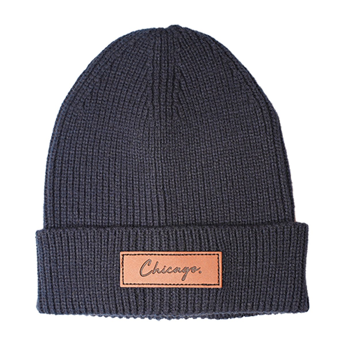 Chicago Period Beanie (Navy)