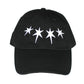 Dripping Stars Dad Hat (Black)